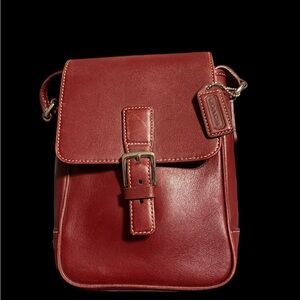 Coach Red Crossbody Bag